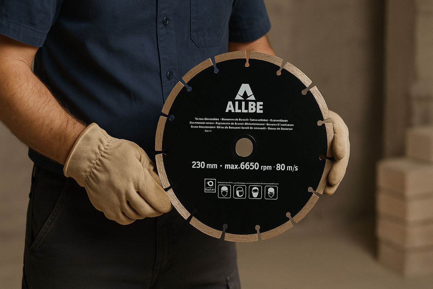 Diamantschijf 230 mm