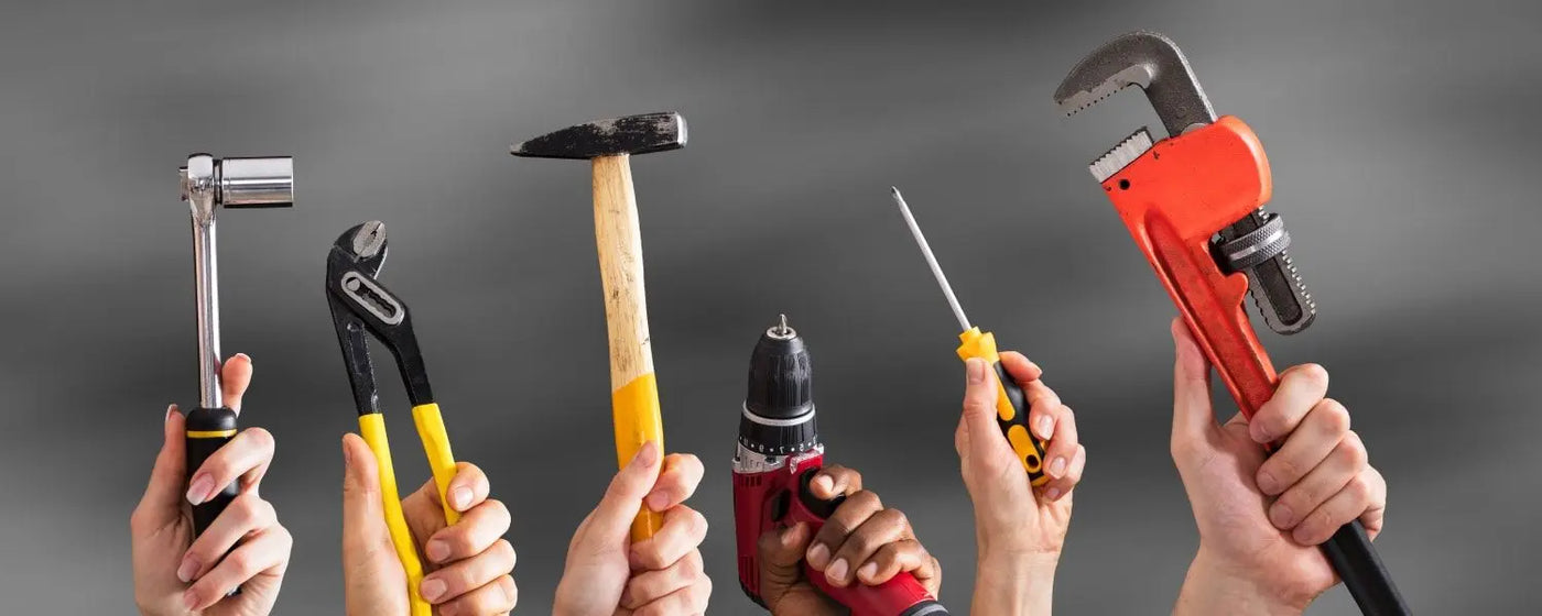 Alle soorten handgereedschap 