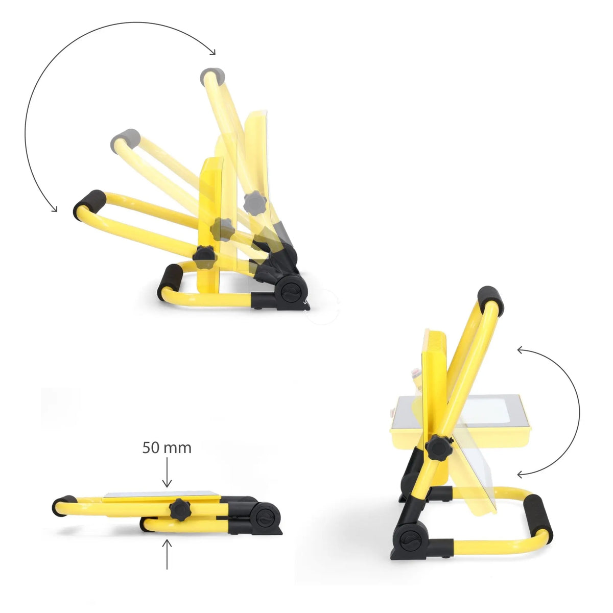 LED's Work Bouwlamp 1400 - Inklapbaar & Draaibaar - Stof- en waterbestendig - 20W LED.nl