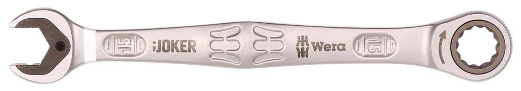 Steek-/Ring-/Ratelsleutel Cyclus Wera Joker 15Mm