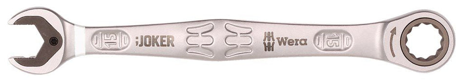 Steek-/Ring-/Ratelsleutel Cyclus Wera Joker 15Mm