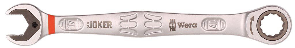 Steek-/Ring-/Ratelsleutel Cyclus Wera Joker 17Mm
