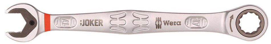 Steek-/Ring-/Ratelsleutel Cyclus Wera Joker 17Mm