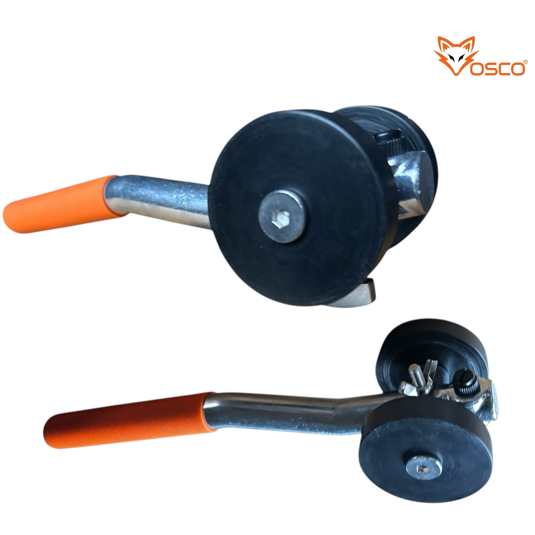 Vosco metselpointer met oranje handvat en RVS kop.