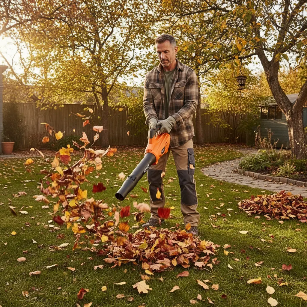 WOKIN 20V Li-ion Accu Bladblazer – Snoerloos & Lichtgewicht Tuin Top-Tools.nl