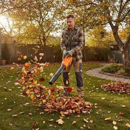 WOKIN 20V Li-ion Accu Bladblazer – Snoerloos & Lichtgewicht Tuin Top-Tools.nl