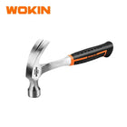Een WOKIN klauwhamer uit één stuk met een zwart-oranje handvat.