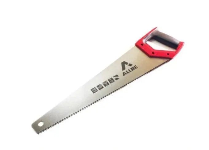ALLBE Handzaag 500mm – Gehard Blad, Ergonomisch Handvat voor Hout - Top - Tools.nl