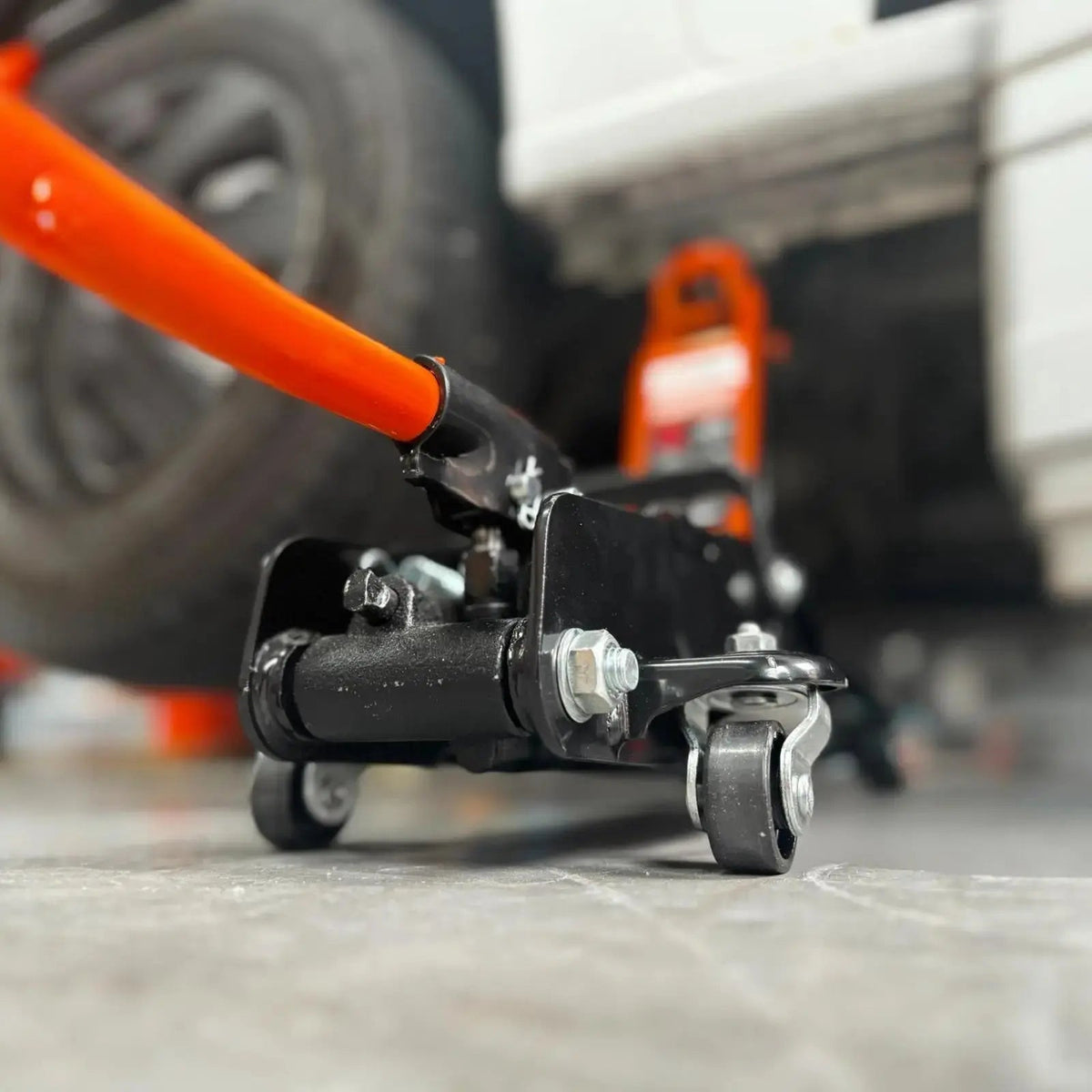 Autokrik 2,5 ton extra laag | 85 - 385mm hoog | draagbaar met handvat - Top - Tools.nl