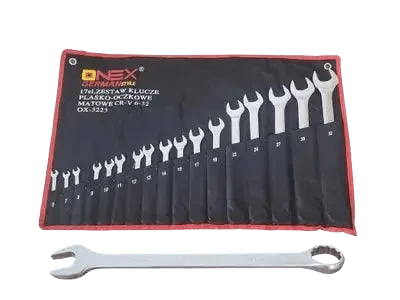 Champion Ringsleutel Set – 17 - Delig Chroom Vanadium Staal in Roltas - Top - Tools.nl