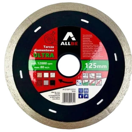 Darom Diamantschijf voor Tegels 125mm – Precisie Keramiek & Porselein - Top - Tools.nl