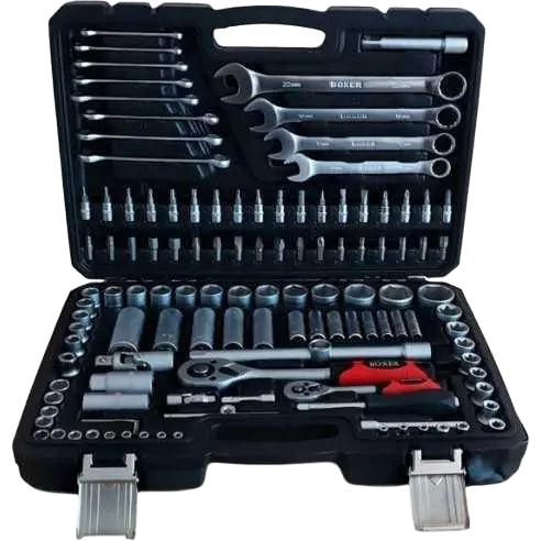 Dopsleutelset 121 - Delig – Chroom - Vanadium Gereedschapskoffer - Top - Tools.nl