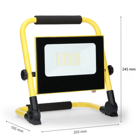 LED's Work Bouwlamp 1400 - Inklapbaar & Draaibaar - Stof - en waterbestendig - 20W - Top - Tools.nl