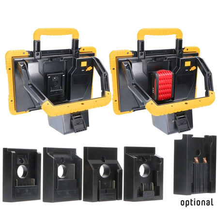 LED's Work Draadloze LED Bouwlamp 5200 - Werkt op accu's van Makita, Bosch, Dewalt, Milwaukee, Metabo – IP54 - Top - Tools.nl