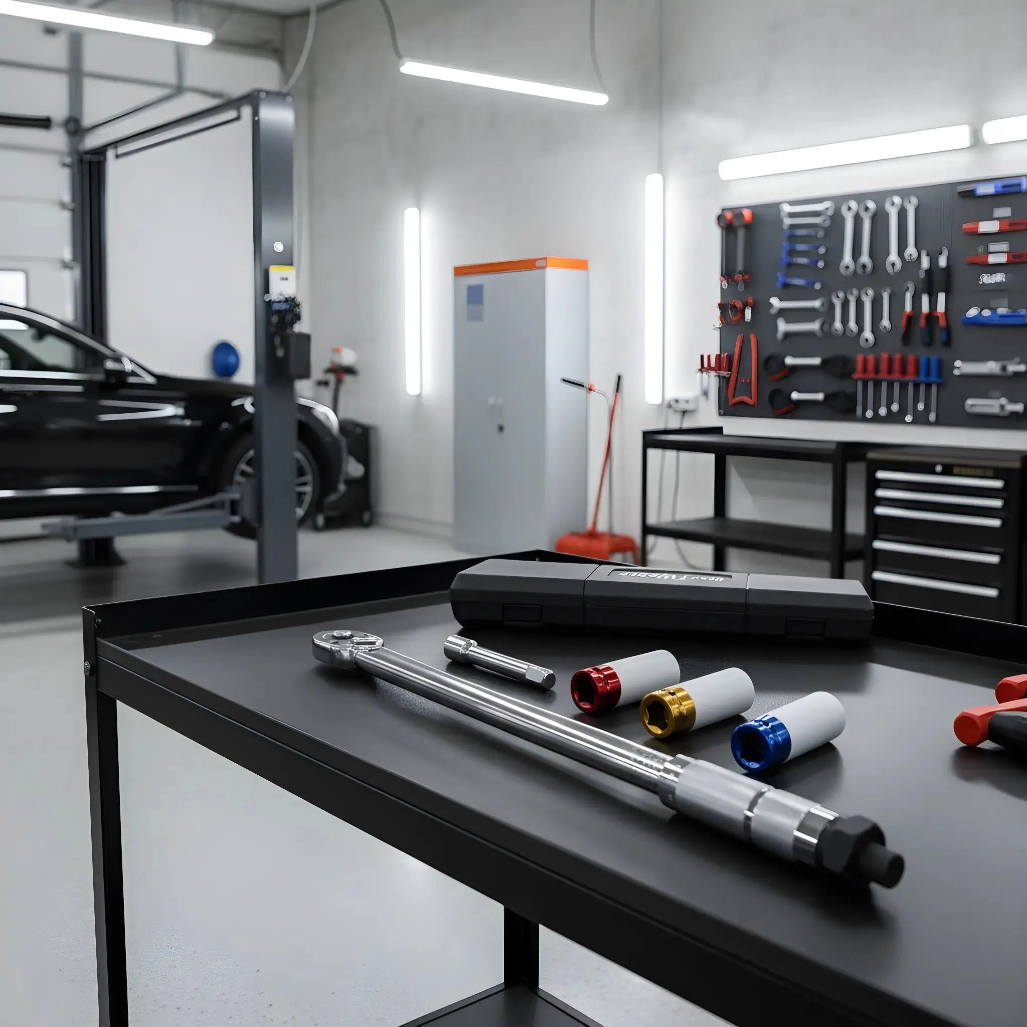 Momentsleutel 40/210 Nm (incl. krachtdoppen) - Top - Tools.nl