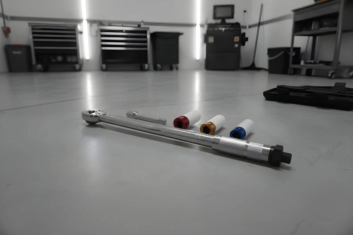 Momentsleutel 40/210 Nm (incl. krachtdoppen) - Top - Tools.nl