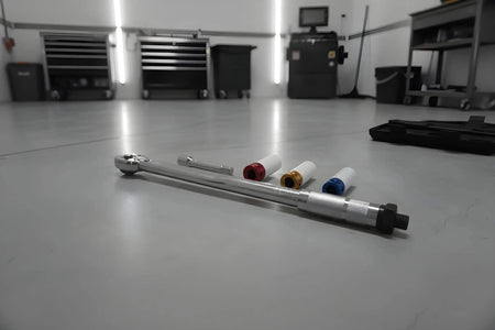 Momentsleutel 40/210 Nm (incl. krachtdoppen) - Top - Tools.nl