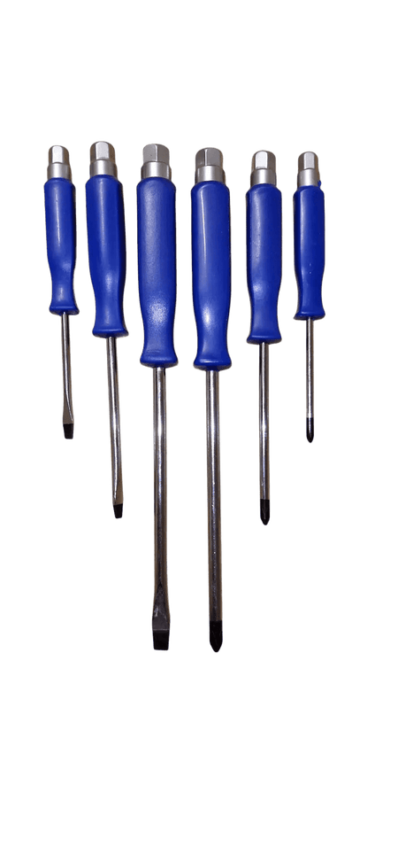 ONDRAGON W - hammer Schroevendraaier Set 6 - delig – Platte & Kruiskop - Top - Tools.nl