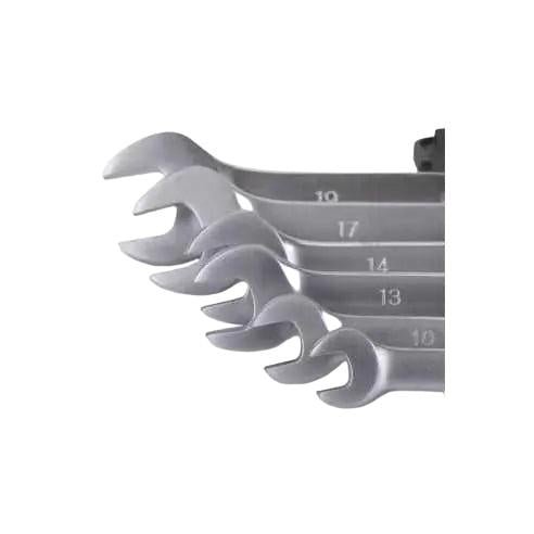 Onex 6 - Delige Steek - Ringratel Set – Chroom Vanadium Staal 8 - 19mm - Top - Tools.nl