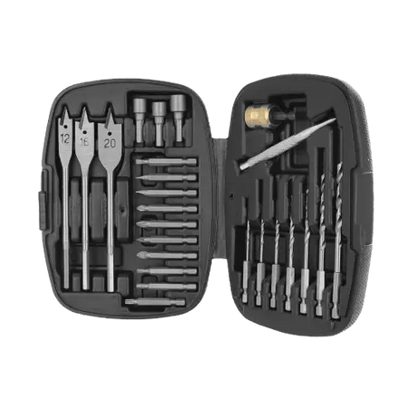 ONEX Professionele Boor - & Schroefbit Set – 25 - Delig Gereedschapskoffer - Top - Tools.nl