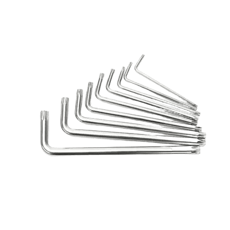 ONEX Professionele Inbus TORX Sleutelset – 9 - Delig Staal – Metrische Maten - Top - Tools.nl