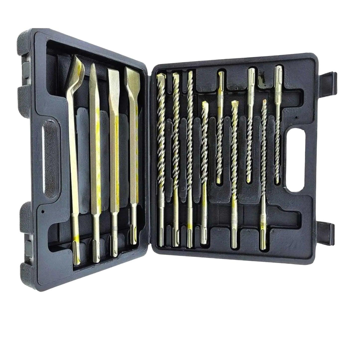 Onex SDS+ Boor & Beitel Set – 13 - Delig Chroom - Vanadiumstaal met Opbergdoos - Top - Tools.nl