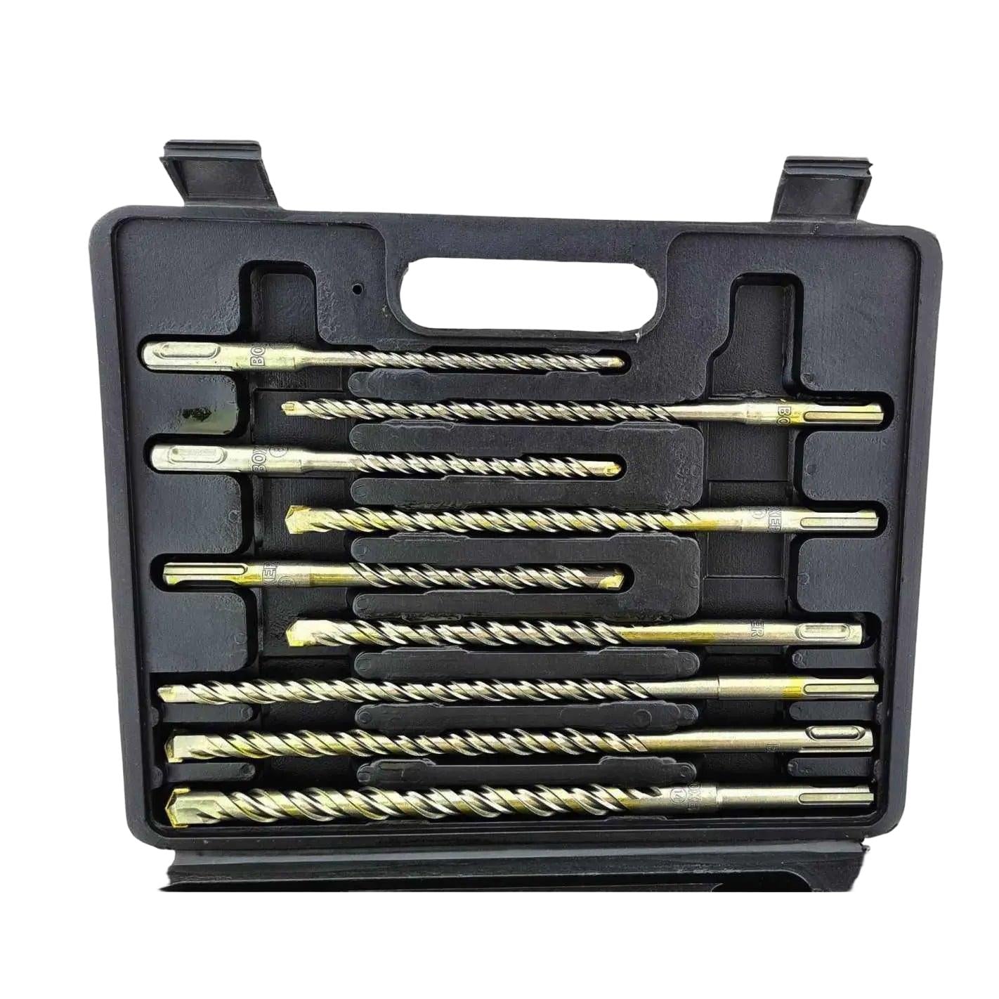 Onex SDS+ Boor & Beitel Set – 13 - Delig Chroom - Vanadiumstaal met Opbergdoos - Top - Tools.nl