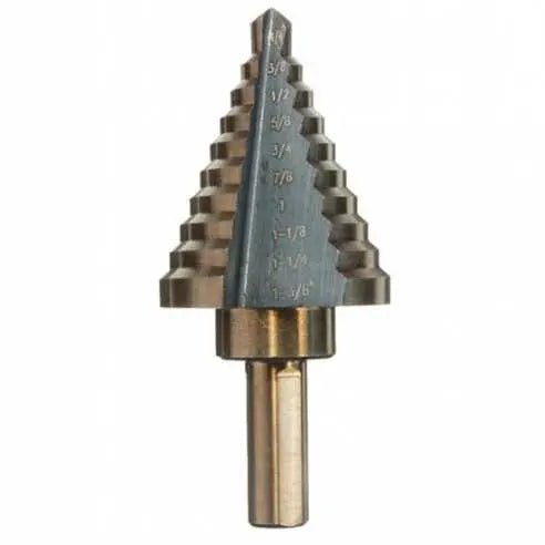 Onex Titanium Coated Stappenboor Set 5 - Delig – In Metalen Koffer - Top - Tools.nl