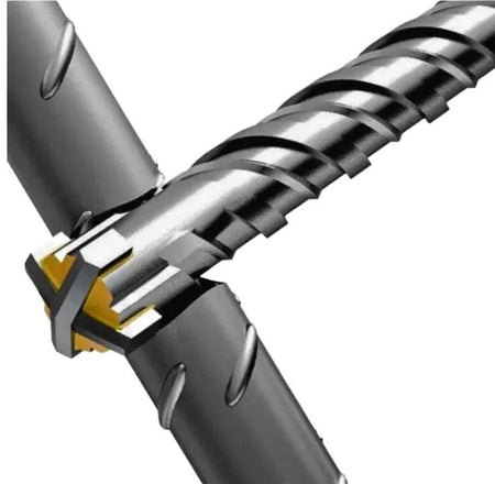 SDS - Plus Hamerboor Beton 8mm – 4 - Snijder Kruiskop - Top - Tools.nl