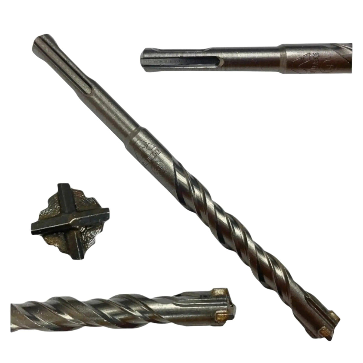 SDS - Plus Hamerboor Beton 8mm – 4 - Snijder Kruiskop - Top - Tools.nl