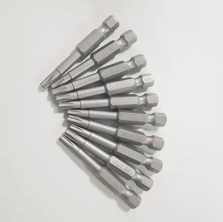 Top - Tools TORX T30 Bit Set – 10 - Delig Gehard Staal Schroefbits - Top - Tools.nl