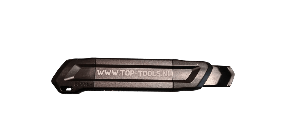 Top - Tools.nl Breekmes 18mm – Metaal & ABS Handvat – Zwart/Donkergrijs - Top - Tools.nl