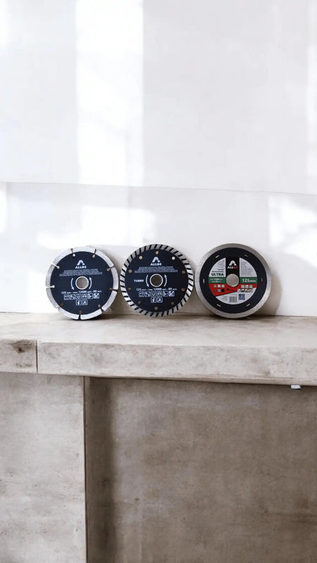 Top - Tools.nl Diamantschijf Doorslijpschijf Set – 125mm voor Beton & Steen - Top - Tools.nl