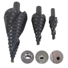 Top - Tools.nl HSS Kobalt Stappenboor Set 3 - Delig | 4 - 32mm Titanium Coating - Top - Tools.nl