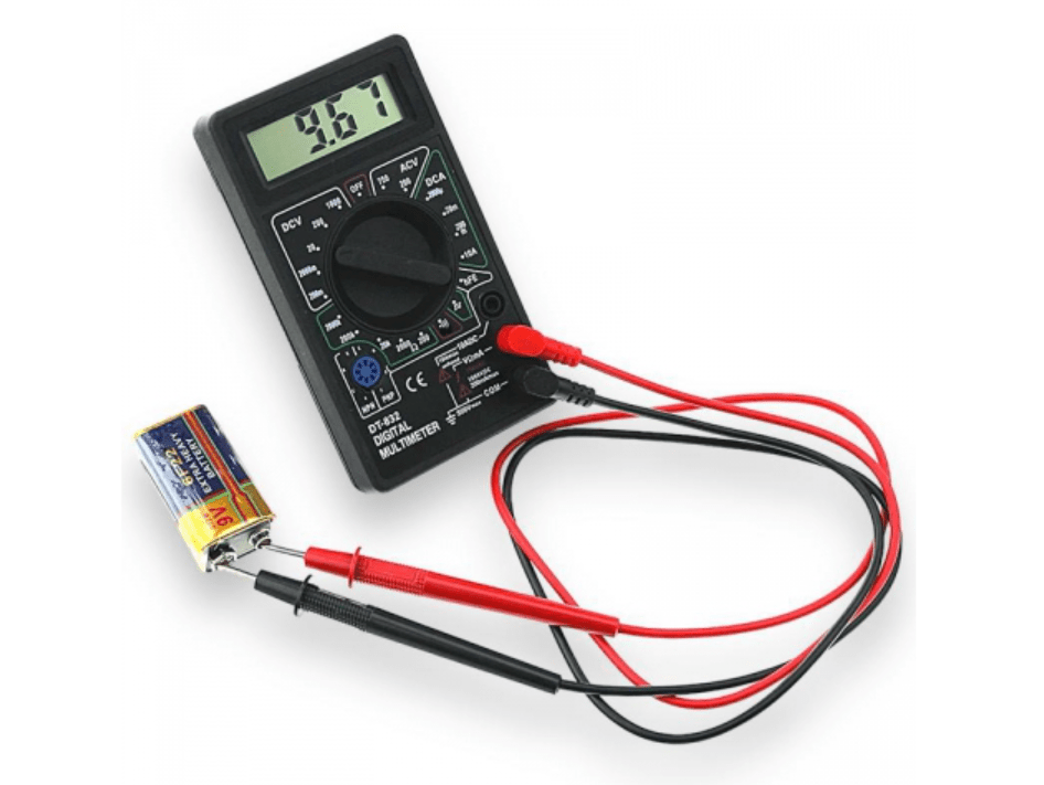 Universele digitale voltmeter / multimeter met wijzer en zoemer - Top - Tools.nl