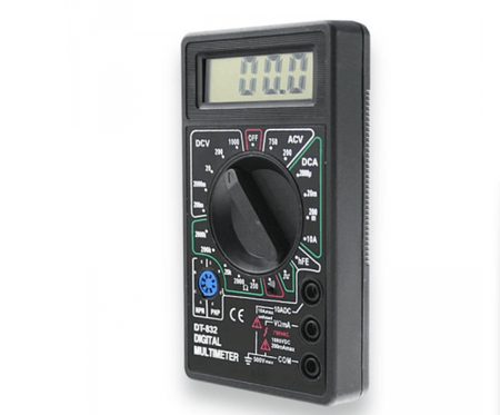 Universele digitale voltmeter / multimeter met wijzer en zoemer - Top - Tools.nl