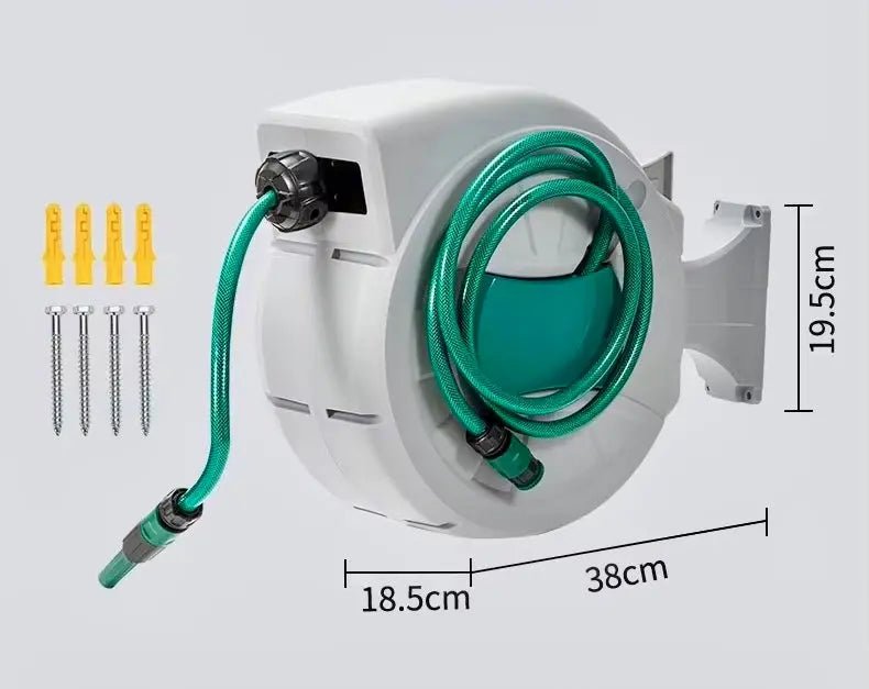 Vosco automatische tuinslanghaspel 20m – draaibaar - Top - Tools.nl