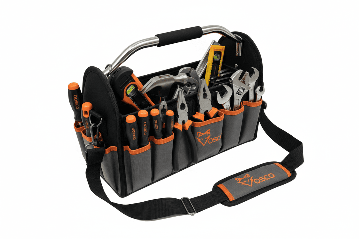 VOSCO CABRIO gereedschapstas met stalen handvat