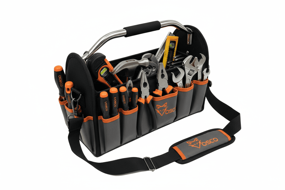 VOSCO CABRIO gereedschapstas met stalen handvat