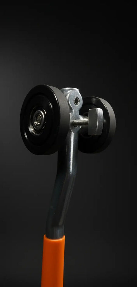 Vosco Voegrol Pointer - Metselpointer - Voegmaster - RVS Voegpen 8mm met Wiellagers - Top - Tools.nl