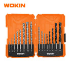 WOKIN 16 - Delige Professionele Borenset – Hout, Steen & Metaal HSS - Top - Tools.nl