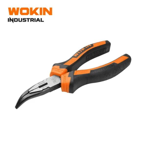 WOKIN Gebogen Bektang Industrieel – 160mm Precisie Tang - Top - Tools.nl