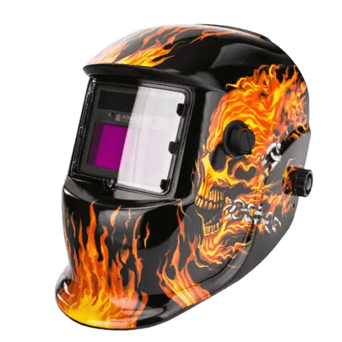 Zincline Automatische Laskap – Vuurpatroon Lashelm – Zwart Kunststof - Top - Tools.nl