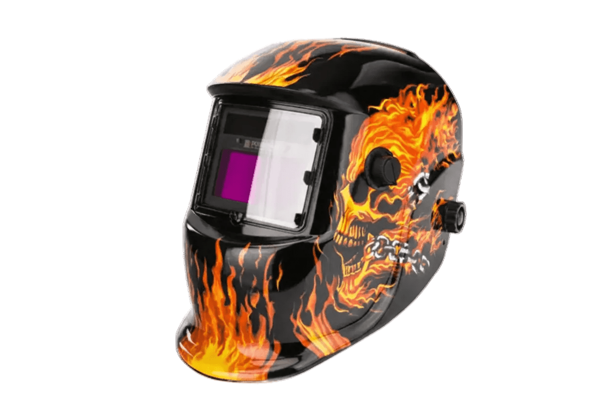 Zincline Automatische Laskap – Vuurpatroon Lashelm – Zwart Kunststof - Top - Tools.nl