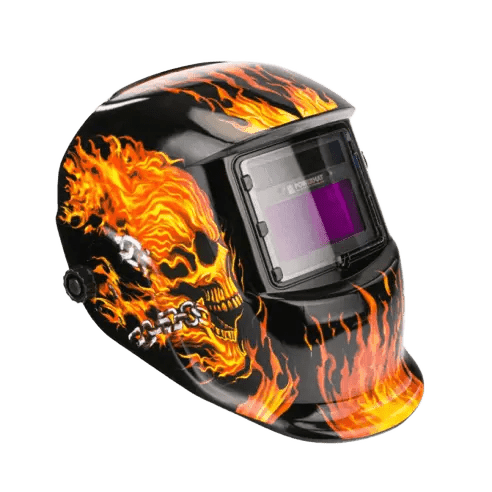 Zincline Automatische Laskap – Vuurpatroon Lashelm – Zwart Kunststof - Top - Tools.nl