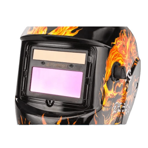 Zincline Automatische Laskap – Vuurpatroon Lashelm – Zwart Kunststof - Top - Tools.nl